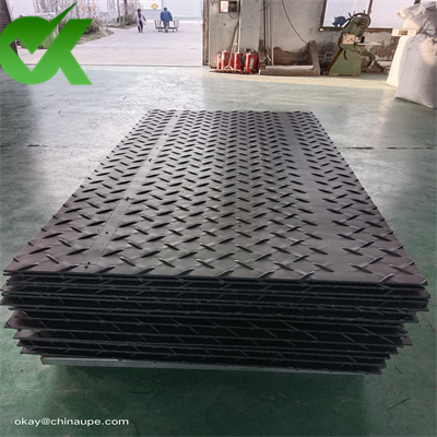 HDPE temporary road track 2×6 ft for parit